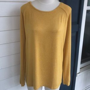 ON Mustard Plush Knit Sweater